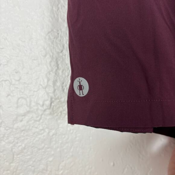 SmartWool Men's Intraknit Active Lined Short in Eggplant Size 2XL - Picture 2 of 6